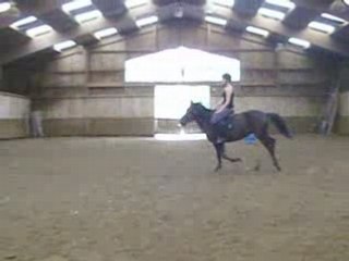 Ondée et Sarah pendant la pension