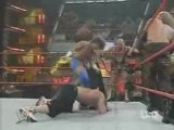 HBK, Cena et le Big show vs Angle, Carlito et Edge part 1