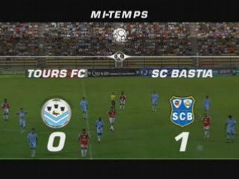 Tours FC - Bastia - Championnat Ligue 2