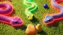 Eat or run? 🐍 Look at the 3 snakes and pick the safe one before time runs out!