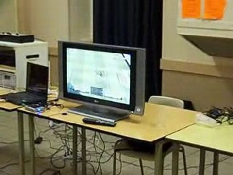 Deroulement de la finale du tournoi de pes 2008 aux SRN