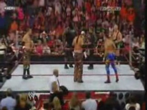 Raw 01 09 08 Battle royal Henry Hardy Finlay Chavo MIz