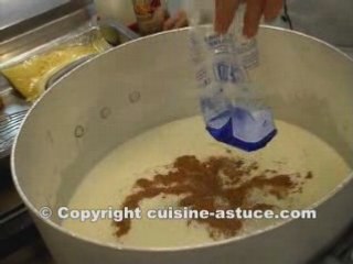 Réalisation d une sauce béchamel à l emmental,vin blanc..