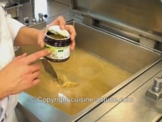 Riz pilaf parfumé au gingembre et aromatisé au jus