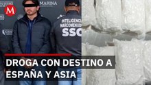 Detienen a 4 personas con 40 kilos de droga en el AICM