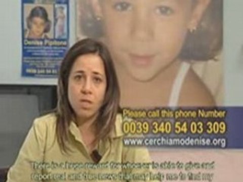 DENISE PIPITONE/APPEL DE LA MAMAN PIERA MAGGIO