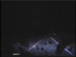 VOITURE DE FLIC PERCUTANT UN CHEVREUIL