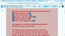 Where to Buy^ OnlyFans Accounts With Balance: 12 Options Explained