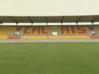 Visite du Stade de l' Epopée. crufc Calaistv