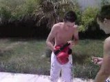 Boxe , Jeje le costo et FLo le rigolo ^^