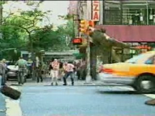 Jackass download this is a crash of a man with 2 cars !!!! n