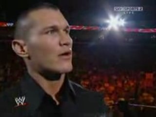 Raw du 01/09/08 Randy orton returns !!!