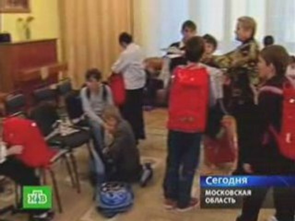 Дети оправляются от шока