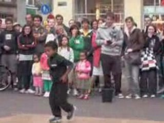 Breakdancers in Amsterdam