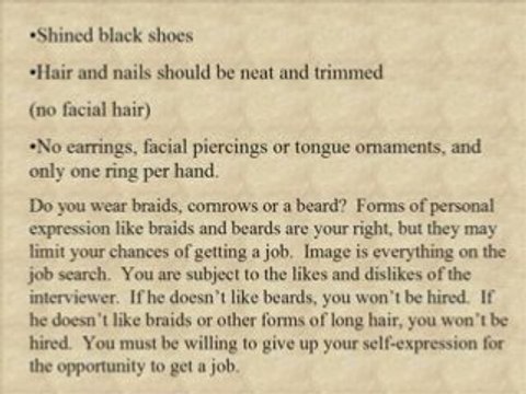 Jobs for Felons: What to Wear to Interviews