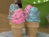 How to make cupcakes in ice cream cones