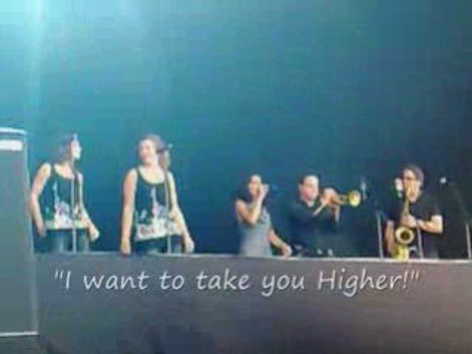 Jenifer à Châlons - I want to take you higher - 31 aout 08