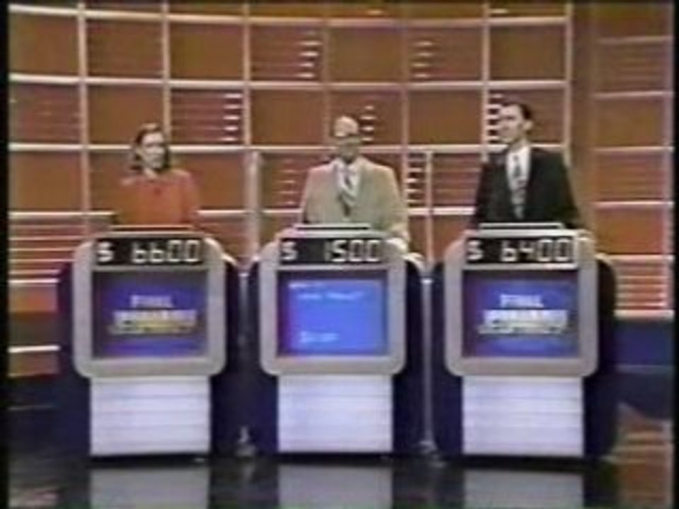 Final Jeopardy! India's 5th Game 12/1991