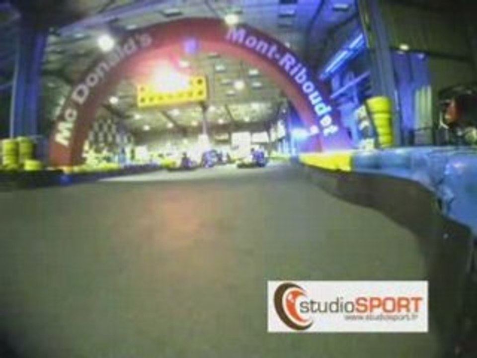 Karting en caméra embarquée