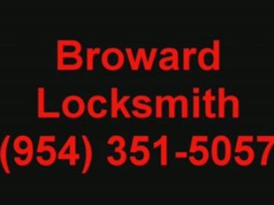 Boynton Beach Florida Locksmith (561)503-9135
