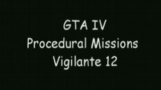 GTA IV mission vigilante 12