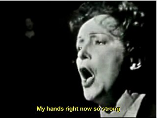 Edith Piaf Le Gitan et La Fille English subtitles