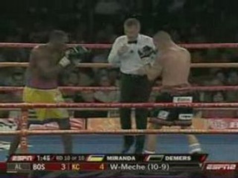 sebastien demers vs Dionisio Miranda 3/3
