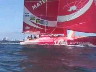 Vendée Globe Jean Le Cam, Brest Douarnenez