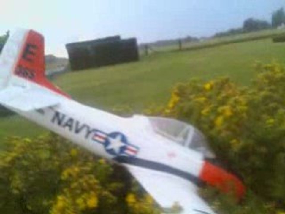 Gam Genève  Acrobaties avec Trojan T-28 Rc.