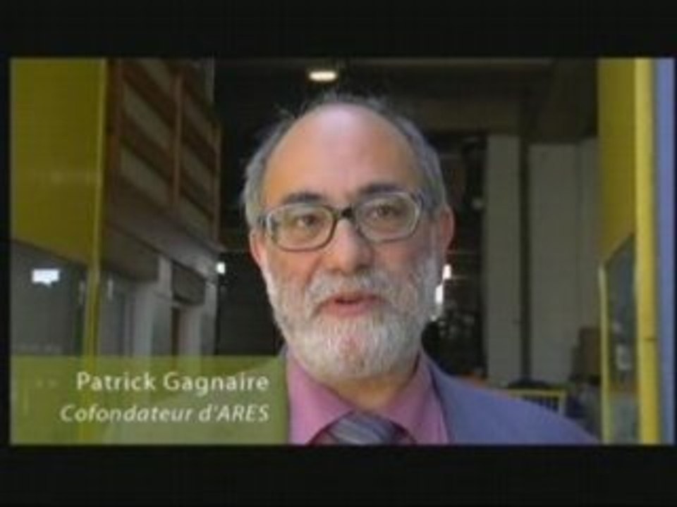 Témoignagae cofondateur ARES Patrick Gagnaire