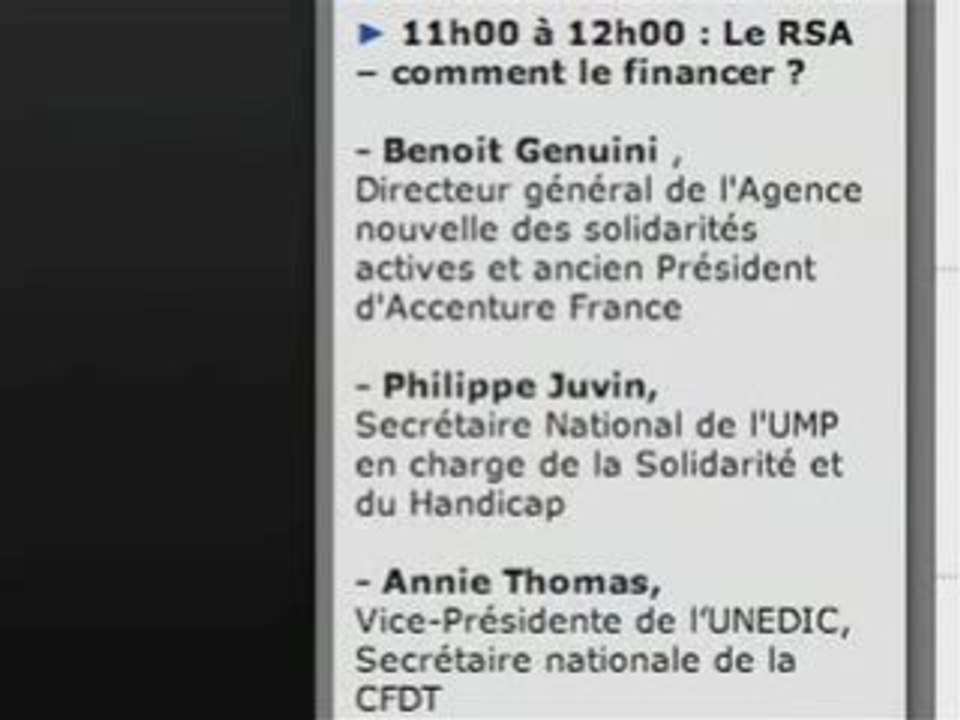 BFM RADIO Comment financer le RSA partie 2