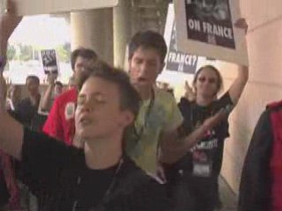 [MEXICO AIDS 2008] Manifestation : Honte à la France