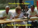 Introduction au débat à la Fête des Allobroges