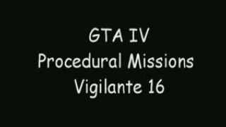 GTA IV mission vigilante 16