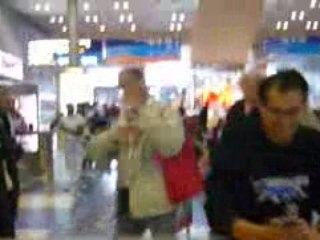 A l'aéroport de Roissy Charles de Gaulle