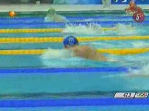 100 PECHO VARONES Heat 9 BEIJING 2008