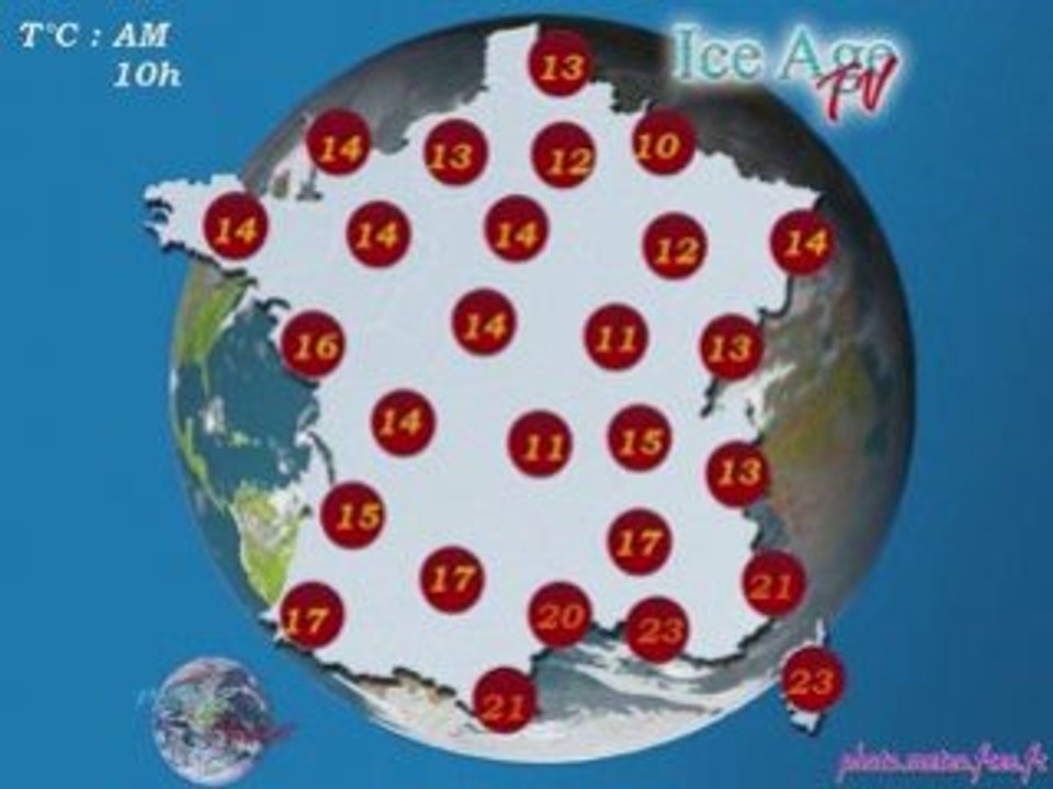 Meteo du Jeudi 4 Septembre 2008