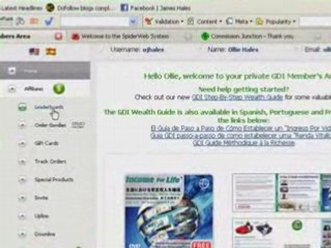 Make Money at Home with Spiderweb Marketing