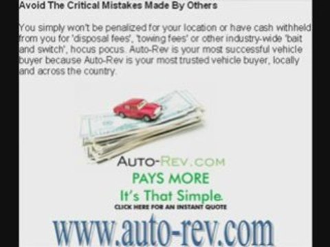 Sell your car through car listings at Auto-rev.com