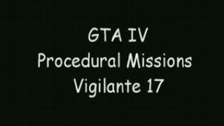 GTA IV mission vigilante 17