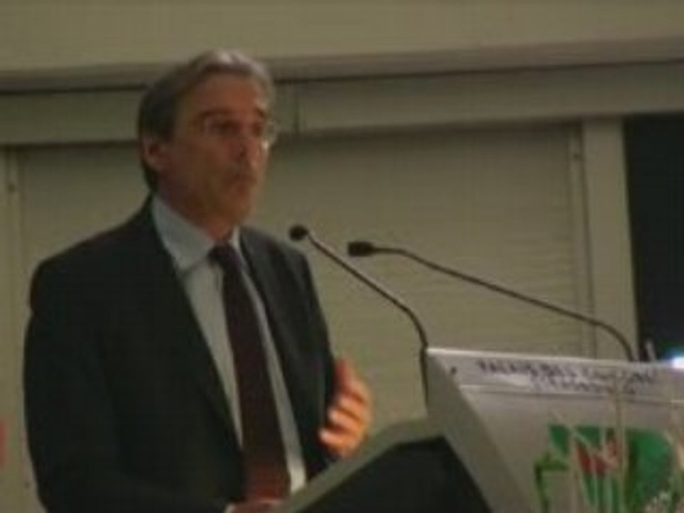 Roland Ries lors de l'inauguration de la Foire européenne