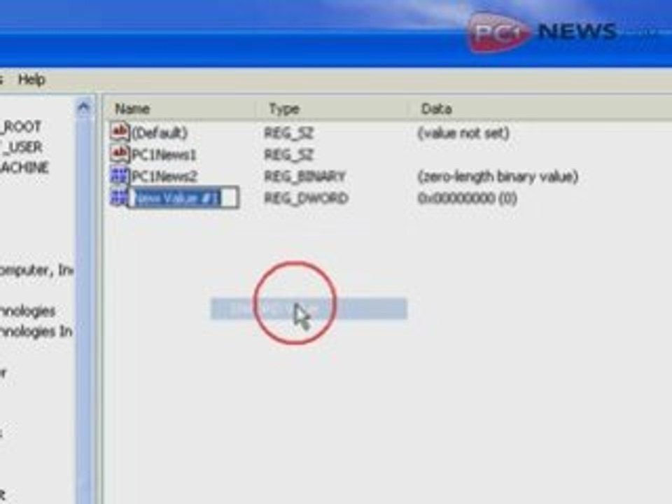 TUTORIAL: CREATING values IN YOUR WINDOWS REGISTRY.