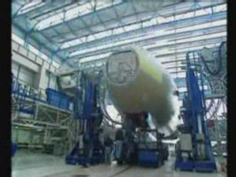 Assembling an airplane
