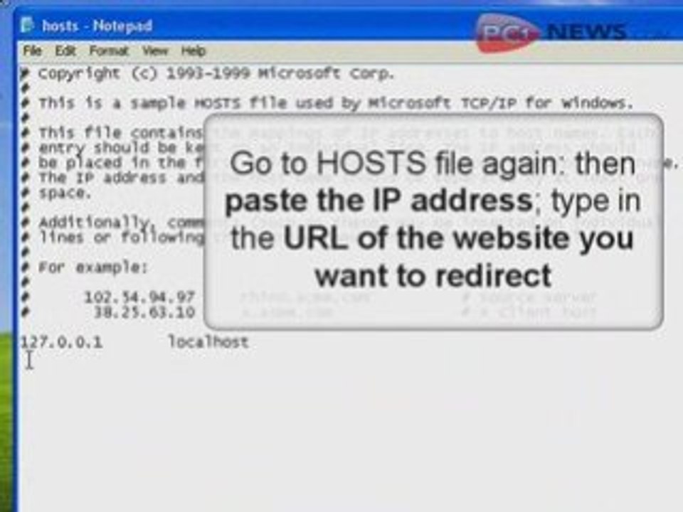 TUTORIAL: Manipulating Hosts file.