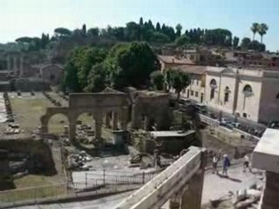 rome 2004 visite du forum