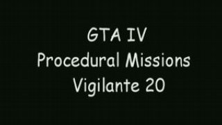 GTA IV mission vigilante 20