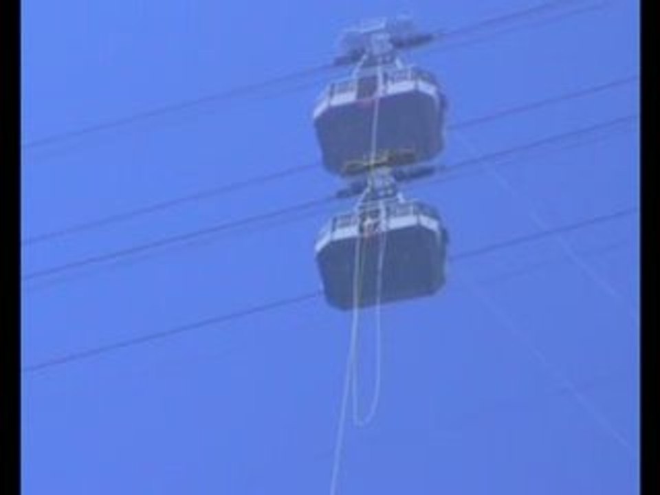 Saut a l'elastique les deux alpes
