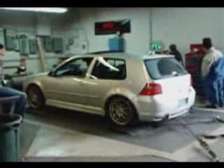 Volkswagen Golf R32 Dyno accident