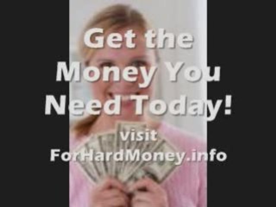 HARD MONEY LOANS--Secret Financing for Real Estate