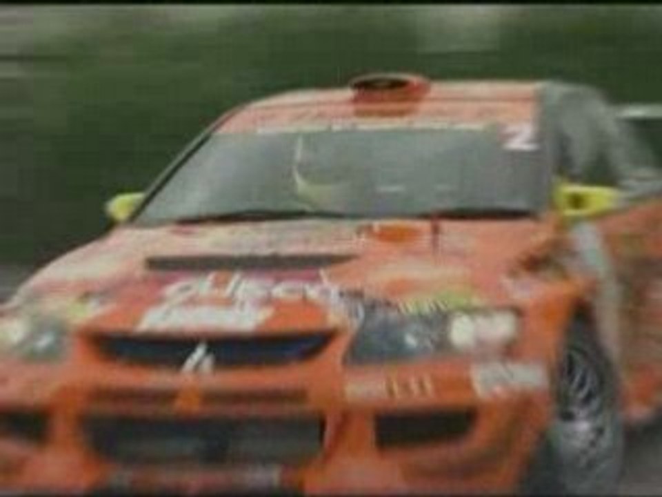 Mitsubishi evo 9 Team Orange